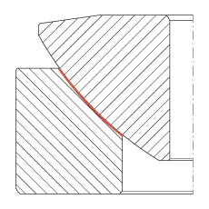 推力關(guān)節(jié)軸承 GE70-AW, 根據(jù) DIN ISO 12 240-3 標準，免維護